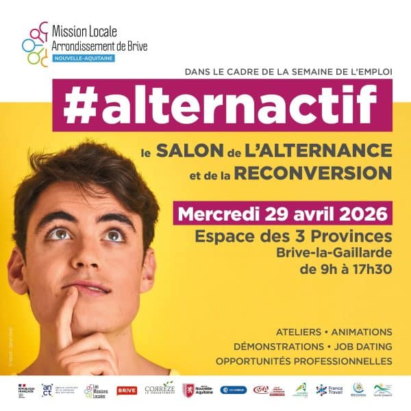 Salon #Alternactif – BRIVE – Mercredi 29 avril 2026
